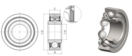 Deep Groove Ball Beariing - Type 1