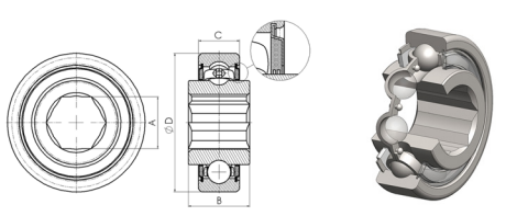 Deep Groove Ball Beariing - Type 2