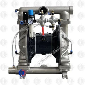 Pneumatic powder pump